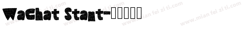 WaChat Stant字体转换